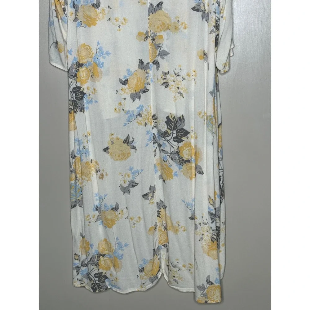 Torrid Floral Duster Kimono Cami Set Cottagecore Boho Lounge - Picture 7 of 12